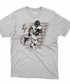Bijan Robinson Atlanta Falcons Homage 2023 Nfl Draft First Round Pick Caricature T-shirt