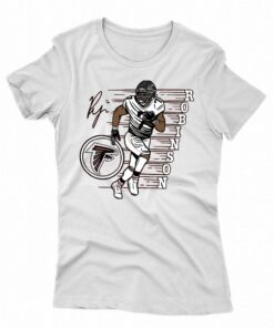 Bijan Robinson Atlanta Falcons Homage 2023 Nfl Draft First Round Pick Caricature T-shirt