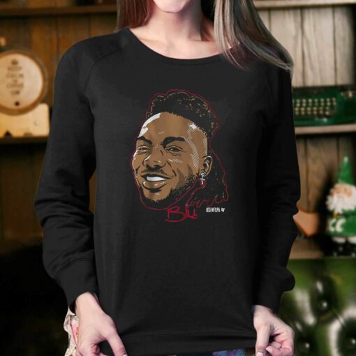 Bijan Robinson Swag Head Shirt