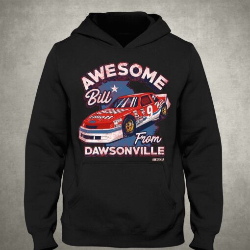 Bill Elliott Checkered Flag Sports Awesome Bill From Dawsonville T-shirt