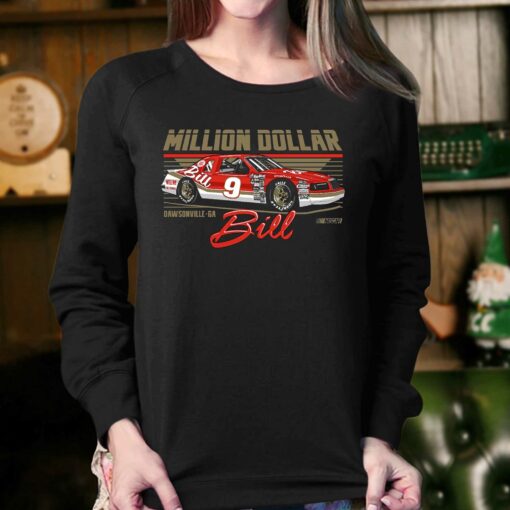 Bill Elliott Checkered Flag Sports Million Dollar Bill T-shirt