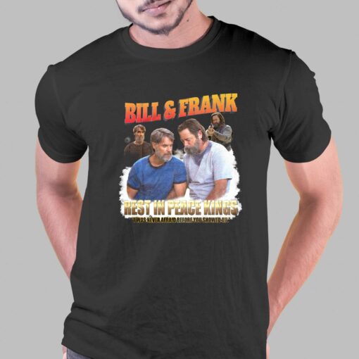 Bill Frank Rest In Peace King T-shirt