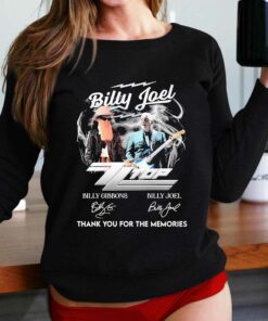Billy Joel Zz Top Thank You For The Memories Signatures Shirt Billy Joel Zz Top Thank You For The Memories Signatures Shirt