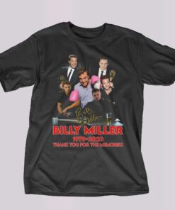 Billy Miller 1979 – 2023 Thank You For The Memories T-shirt 7 Billy Miller 1979 2023 Thank You For The Memories T shirt 4 1