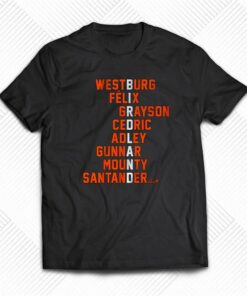 Birdland Names Westburg Felix Grayson Cedric Adley Gunnar Shirt Birdland Names Westburg Felix Grayson Cedric Adley Gunnar Shirt