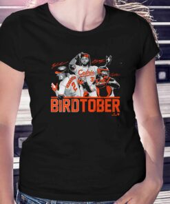 Birdtober Adley Rutschman Gunnar Henderson Cedric Mullins Baltimore Orioles Shirt Birdtober Adley Rutschman Gunnar Henderson Cedric Mullins Baltimore Orioles Shirt
