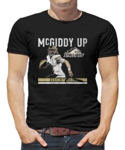 Birmingham Stallions Alex Mcgough Mcgiddy Up T-shirt Birmingham Stallions Alex Mcgough Mcgiddy Up T-shirt