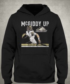 Birmingham Stallions Alex Mcgough Mcgiddy Up T shirt 3