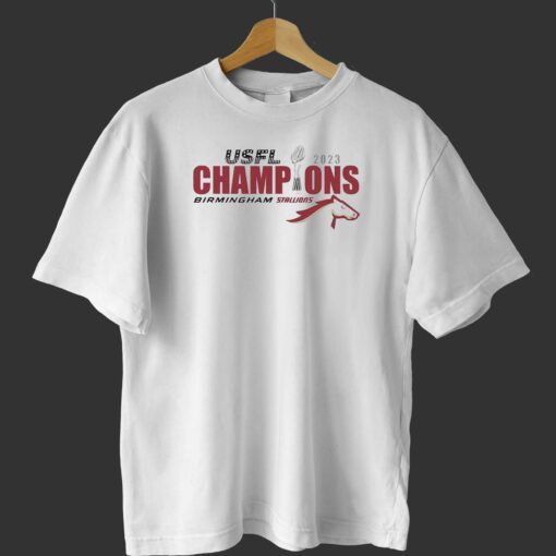 Birmingham Stallions Football Usfl Champions 2023 Shirt