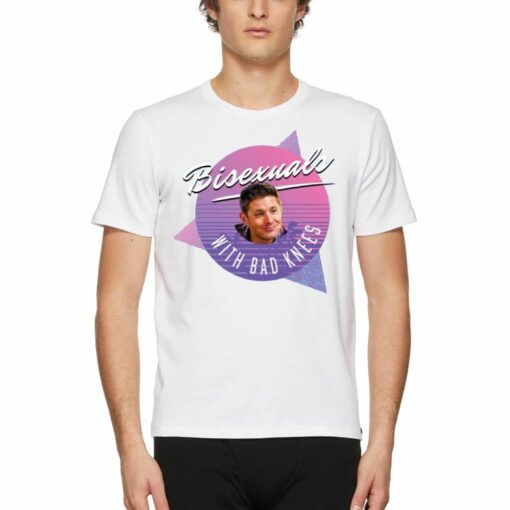 Bisexuals With Bad Knees Supernatural T-shirt Dean Winchester