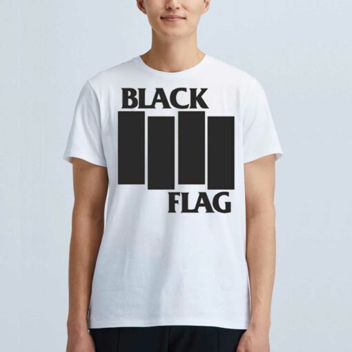 Black Flag Logo Flex Shirt