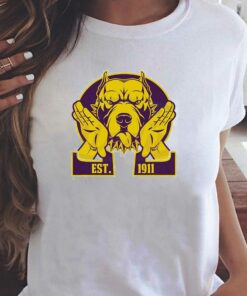 Black Fraternity Omega 1911 Bulldog Hand Shirt
