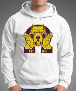 Black Fraternity Omega 1911 Bulldog Hand Shirt 3