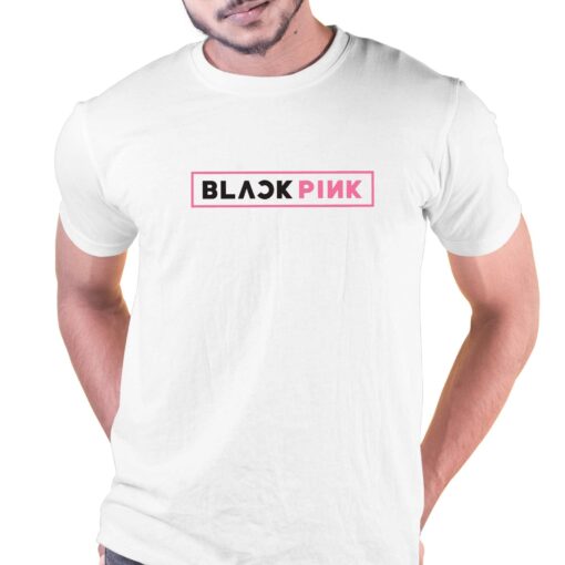 Black Pink Vintage Shirt – Kpop Music Trending Short Sleeve Tee Tops