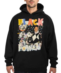 Black Power Mighty Morphin Power Rangers Shirt 2 Black Power Mighty Morphin Power Rangers Shirt 3