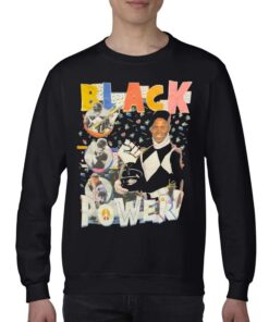 Black Power Mighty Morphin Power Rangers Shirt 3 Black Power Mighty Morphin Power Rangers Shirt 4