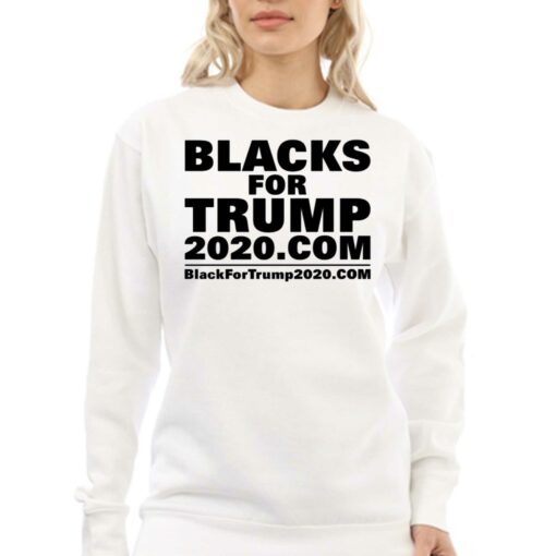 Blacks For Trump Shirt Blacks For Trump 2020com Shirt