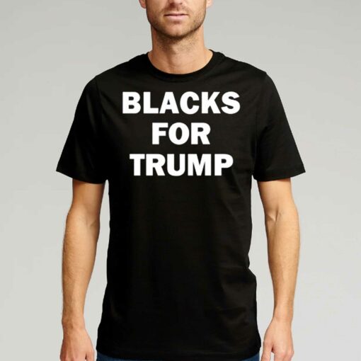 Blacks For Trump T-shirt