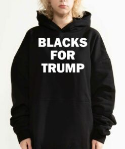Blacks For Trump T shirt 3
