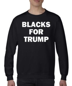 Blacks For Trump T shirt 4
