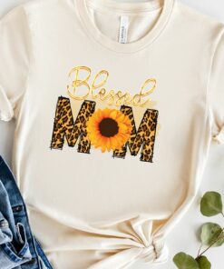 Blessed Mom Shirt Leopard Blessed Mom Shirt Mother’s Day