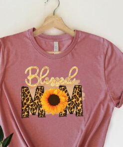 Blessed Mom Shirt Leopard Blessed Mom Shirt Mother's Day 2 Blessed Mom Shirt Leopard Blessed Mom Shirt Mothers Day 3