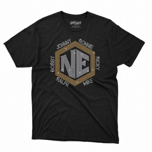 Bling New Edition Shirt Rhinestone Ne For Life The Culture Tour T-shirt