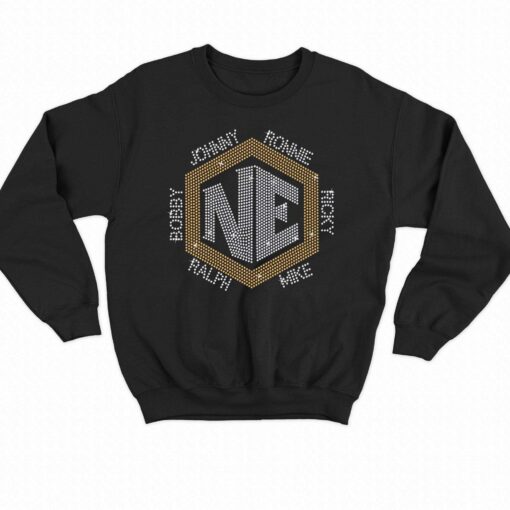 Bling New Edition Shirt Rhinestone Ne For Life The Culture Tour T-shirt