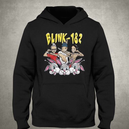 Blink-182 Band Bunnies Boyfriend Fit Girls T-shirt