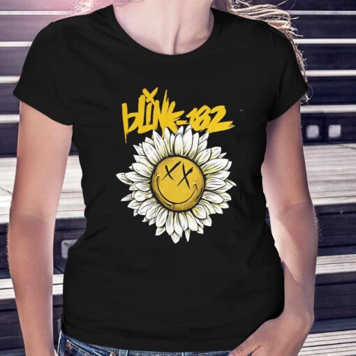 Blink-182 Sunflower Face T-shirt