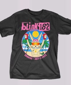 Blink-182 Sunrise Florida July 11 2023 Event Shirt Blink-182 Sunrise Florida July 11 2023 Event Shirt