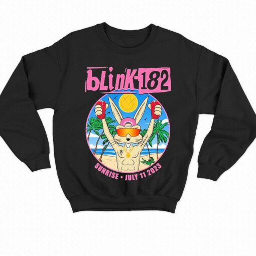 Blink-182 Sunrise Florida July 11 2023 Event Shirt