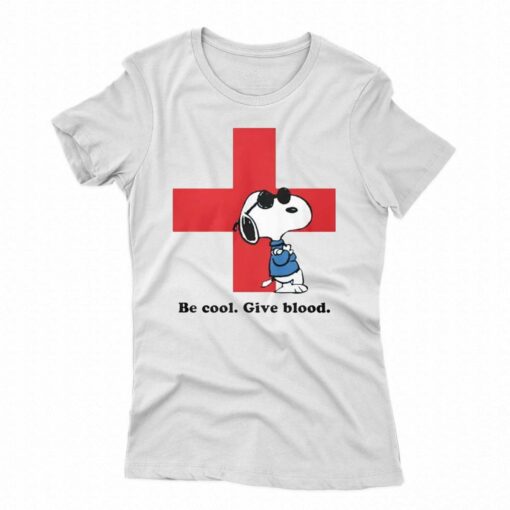 Blood Donation Snoopy T-shirt