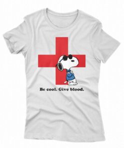 Blood Donation Snoopy T shirt 5