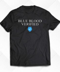 Blue Blood Verifieds T-shirt Blue Blood Verifieds T-shirt