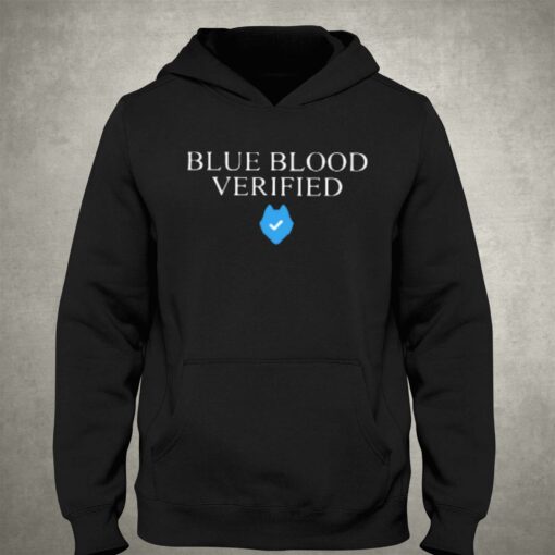 Blue Blood Verifieds T-shirt