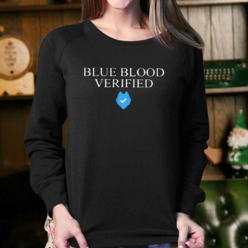 Blue Blood Verifieds T-shirt