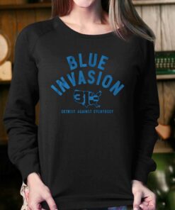 Blue Invasion Detroit Against Everybody Shirt 3 Blue Invasion Detroit Against Everybody Shirt 4