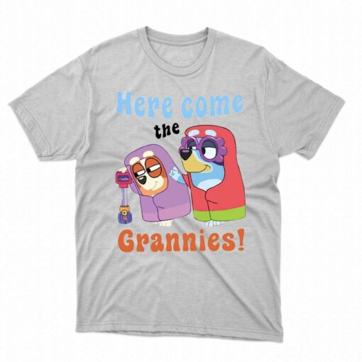 Bluey Here Come The Grannies T-shirt