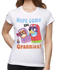 Bluey Here Come The Grannies T-shirt