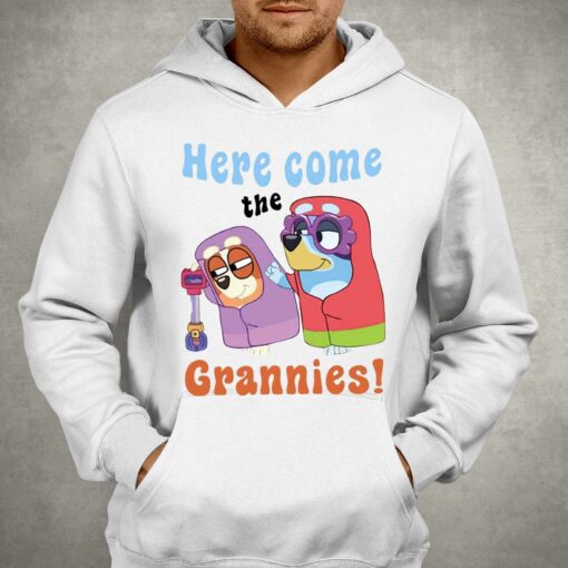 Bluey Here Come The Grannies T-shirt