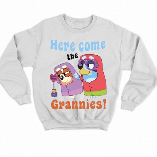 Bluey Here Come The Grannies T-shirt