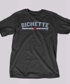 Bo Bichette Toronto Text T-shirt Bo Bichette Toronto Text T-shirt