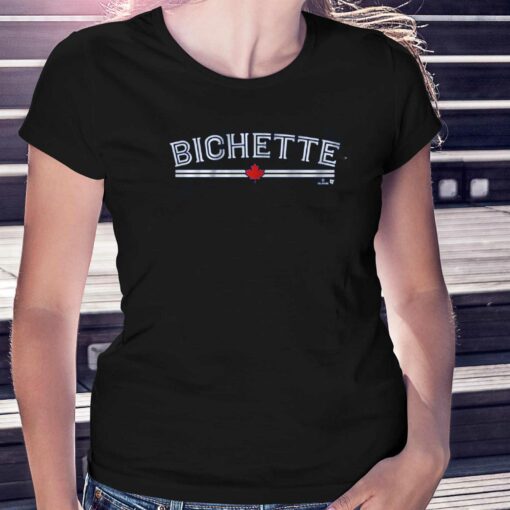 Bo Bichette Toronto Text T-shirt