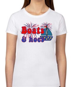 Boats And Hoes 4th Of July T-shirt