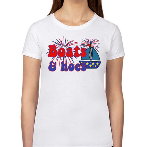 Boats And Hoes 4th Of July T-shirt