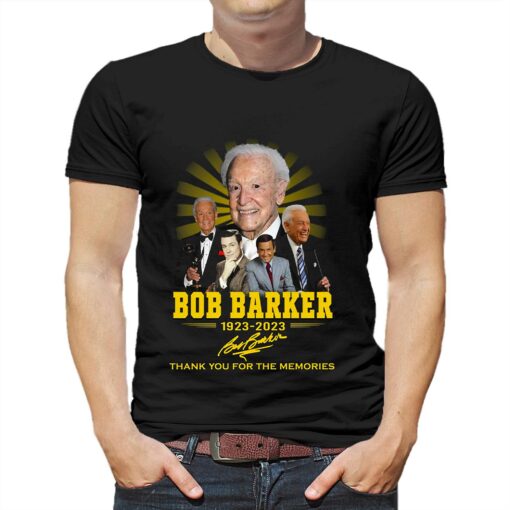 Bob Barker 1923 – 2023 Thank You For The Memories T-shirt