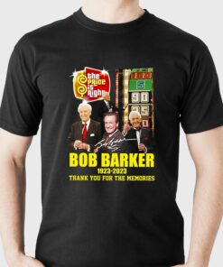 Bob Barker 1923 2023 Thanks For The Memories T Shirt Bob Barker 1923 2023 Thanks For The Memories T Shirt