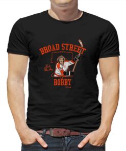 Bobby Clarke Broad Street Bobby T-shirt Bobby Clarke Broad Street Bobby T-shirt