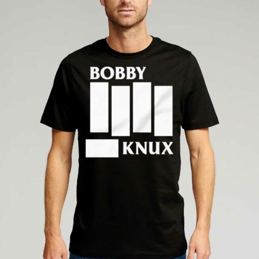 Bobby Knux White Graphic Shirt